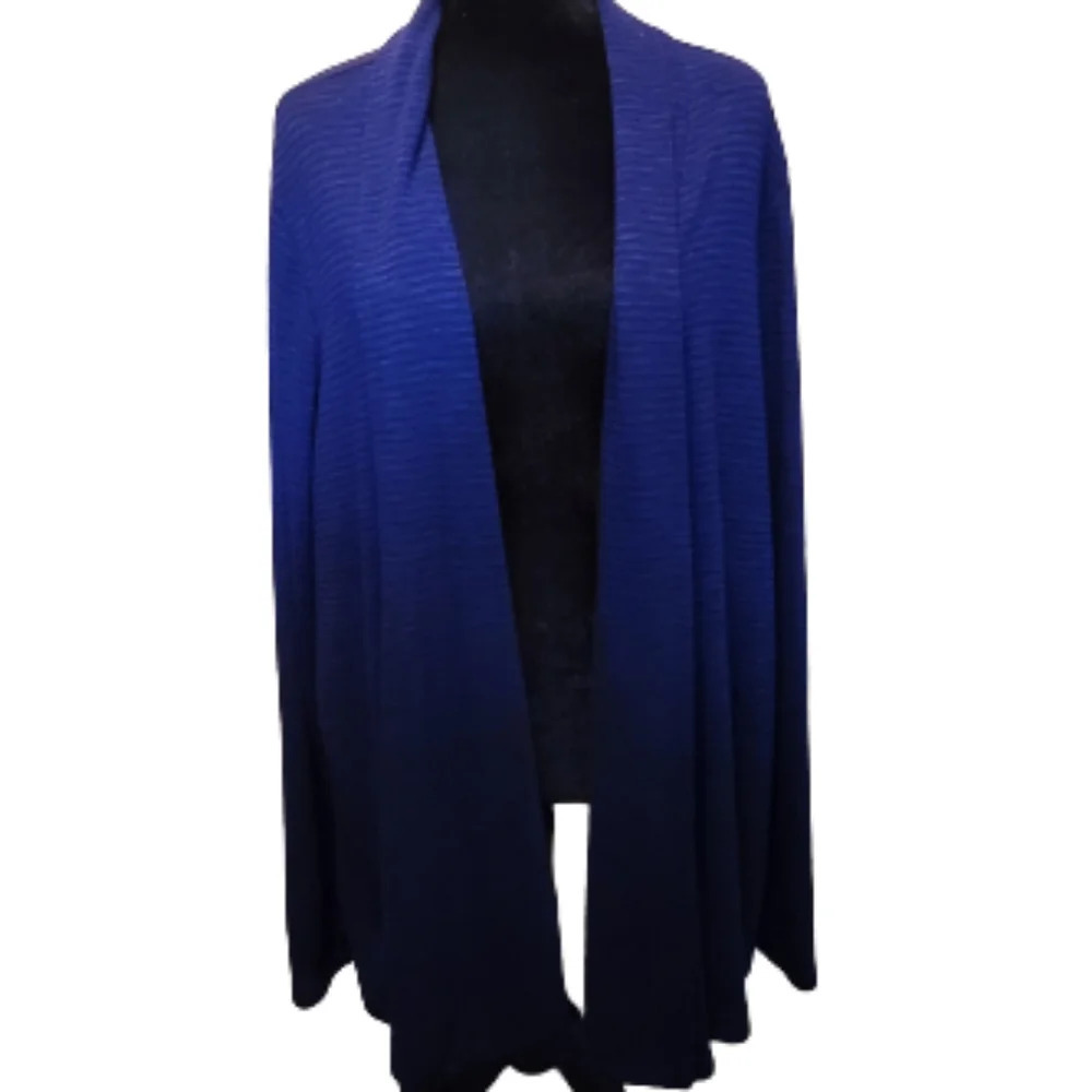 Femme Blue/black mini Striped jacket